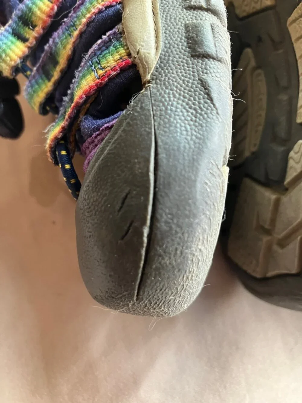 KEEN Newport H2 Toddler Size 10 Purple Rainbow Sport Sandals Hiking Water Shoes